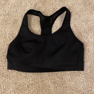 Athleta sports bra. 34B/C. Black.